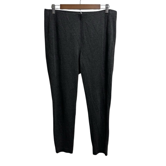 J. Jill Pants - J. Jill Ponte Leggings L Petite Charcoal Gray
